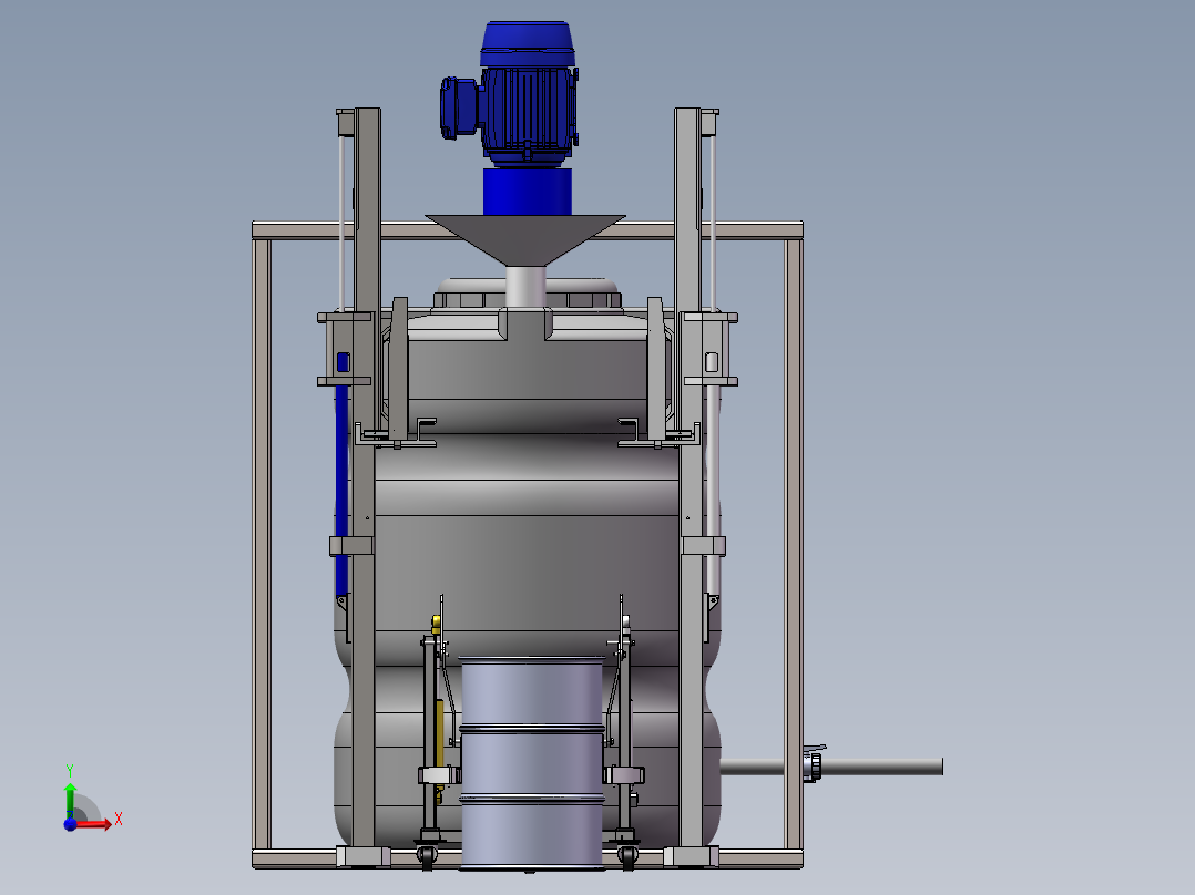 药剂投加器前视图