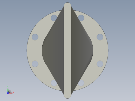 鸭嘴止回阀前视缩略图