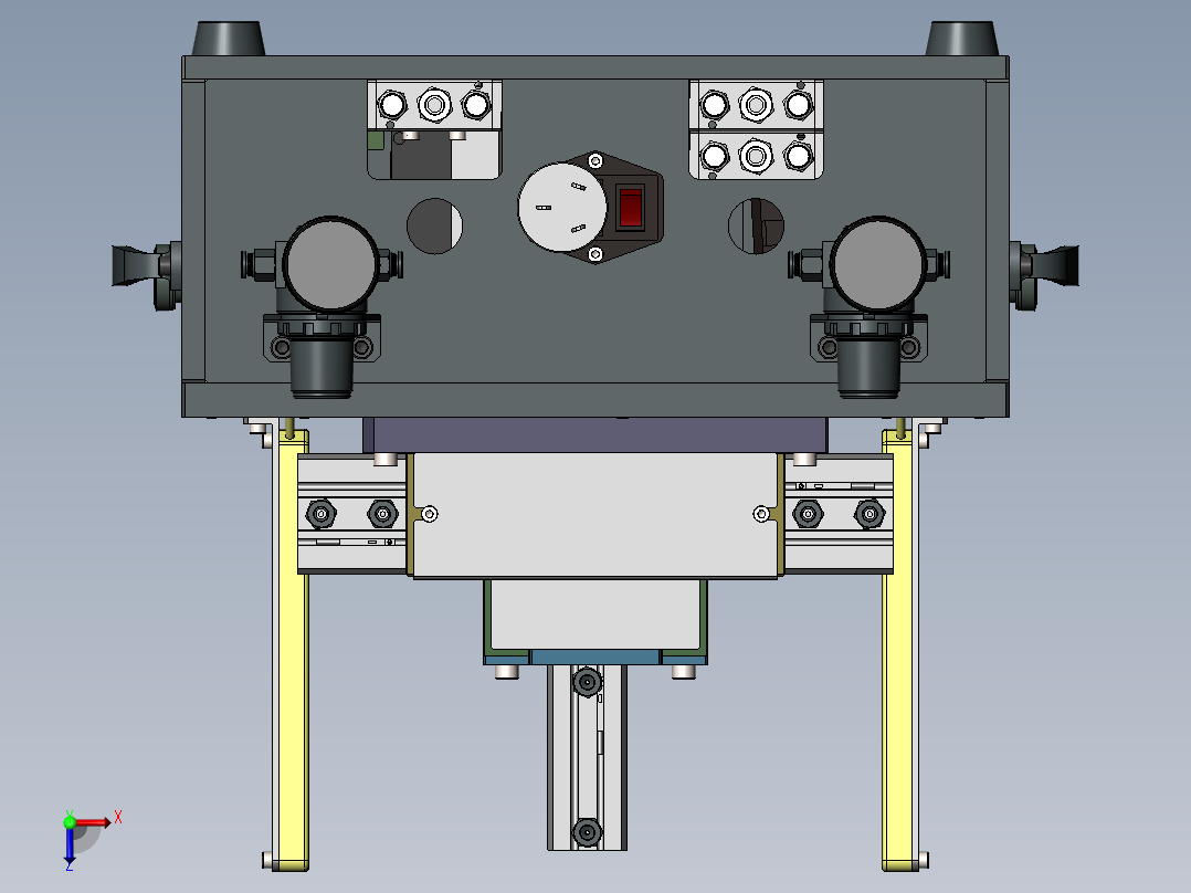 压合治具俯视图