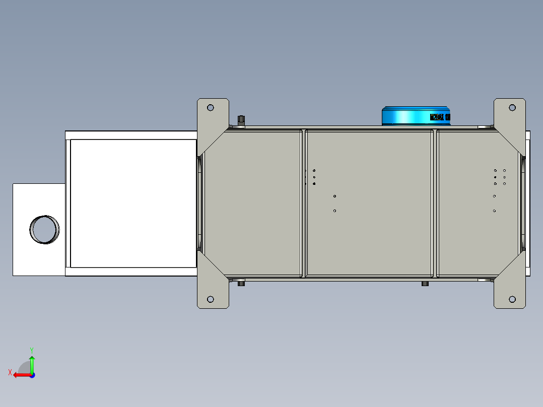 磨床砂光机后视图