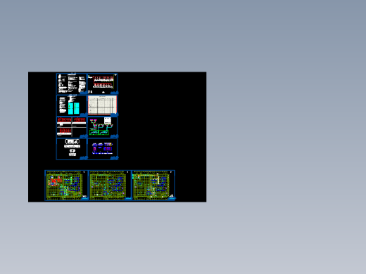北京某食品厂净化空调工程设计图