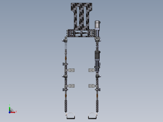 下肢外骨骼前视缩略图