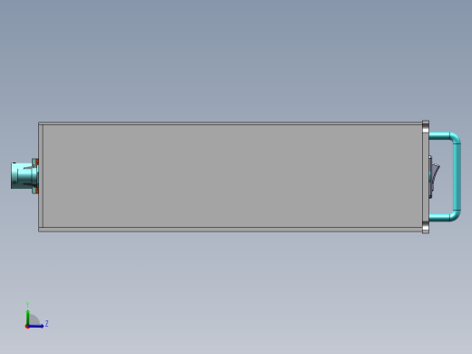 标准2U铝铣机箱左视缩略图