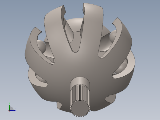 球笼式等速万向节三维建模图纸 solidworks设计(更新二维码)左视缩略图