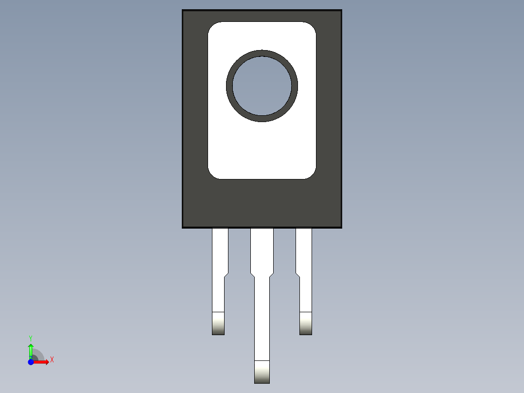TO-225AA-HF前视图
