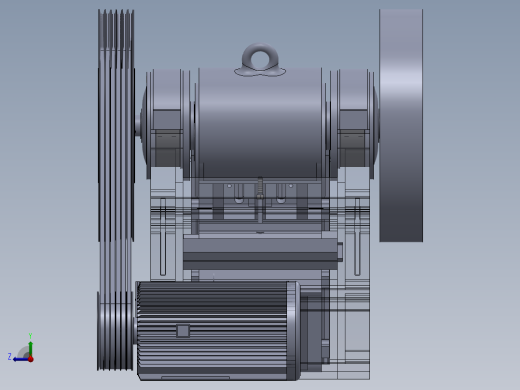 复摆颚式破碎机PE800×1060设计与仿真638979===2000wwxd右视缩略图