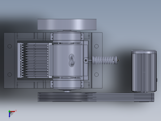 复摆颚式破碎机PE800×1060设计与仿真638979===2000wwxd俯视缩略图