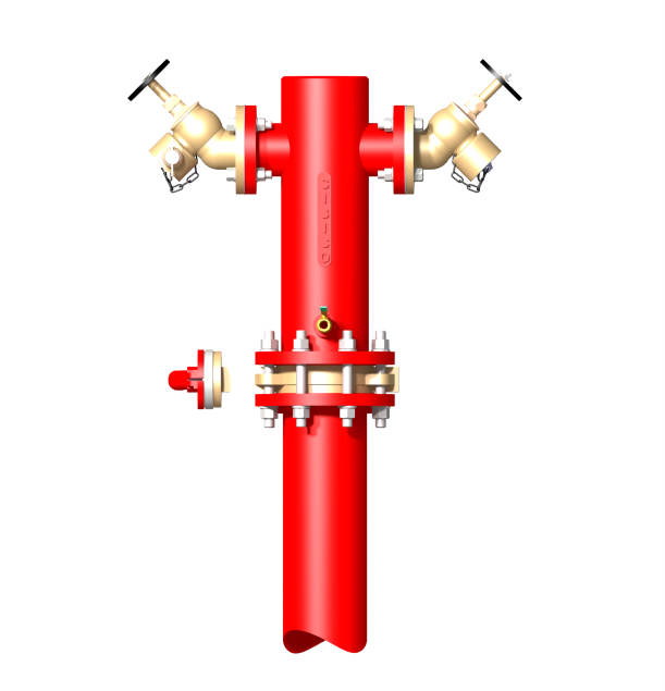 消火栓模型3D图纸 STP格式