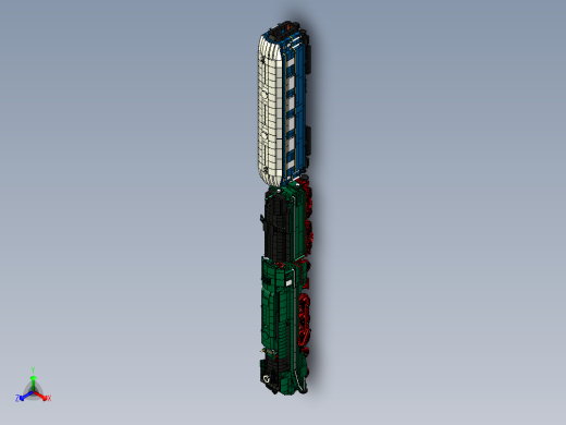 带招标的蒸汽机车 DR 18 201
