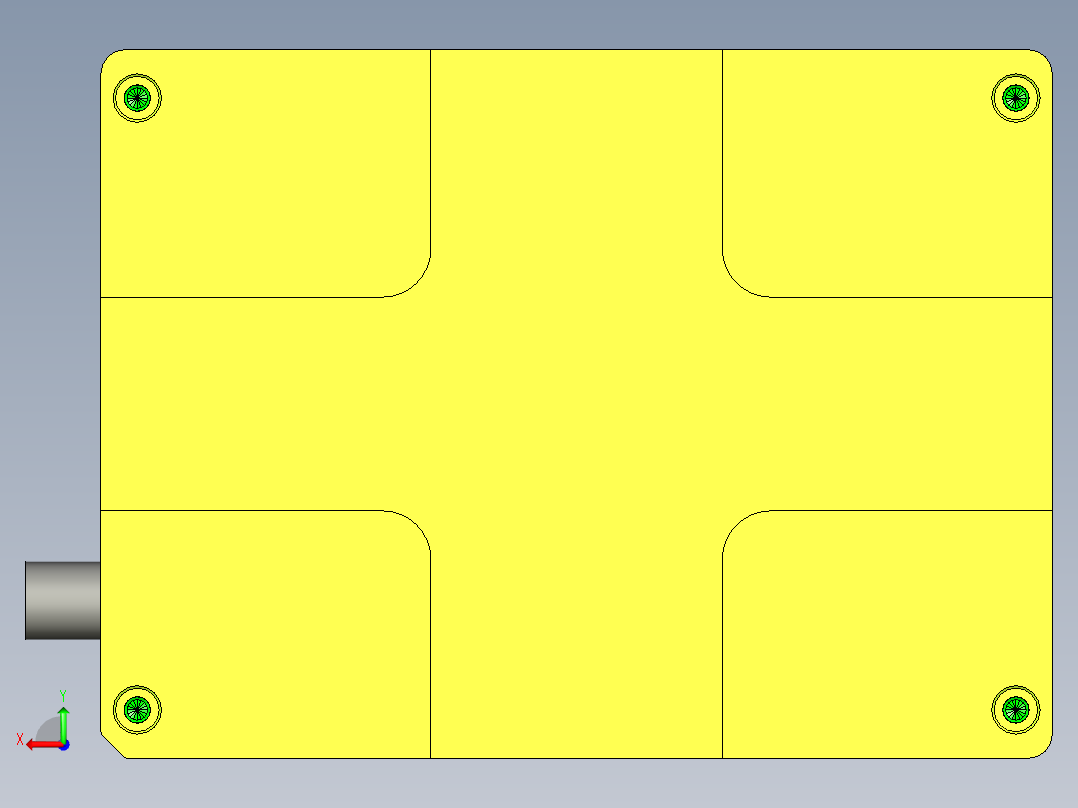 ABV40-C-笔记本CNC工装夹具三维模型CNC2后视图