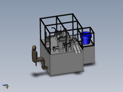 齿轮盖自动组装sw18可编辑