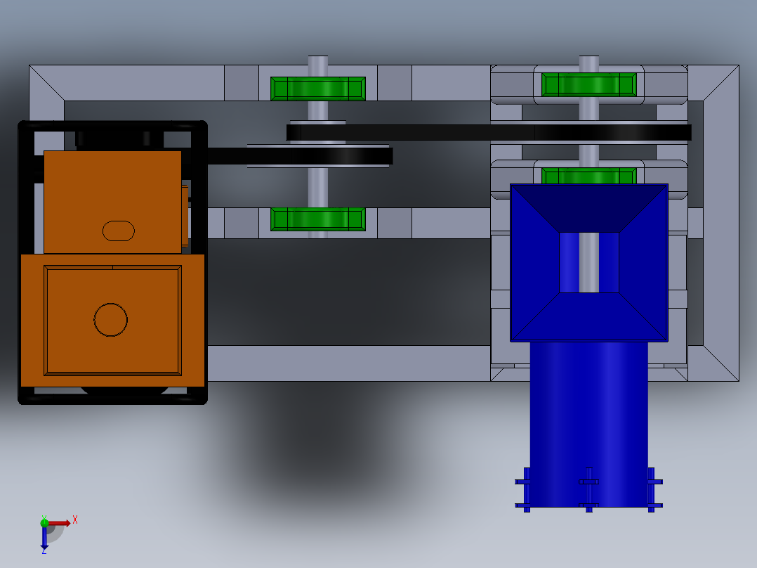 托盘制造机sw20俯视图