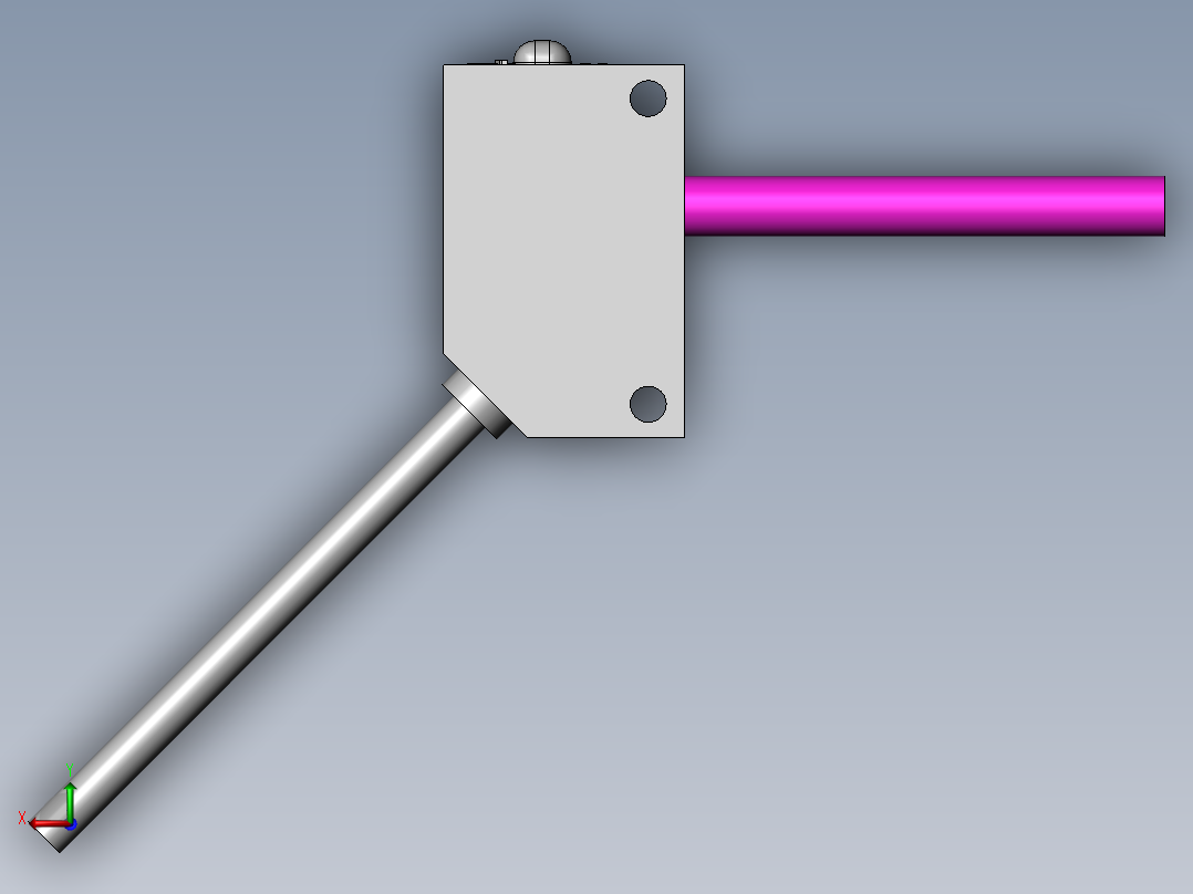 反射型光电开关~CX-441~松下后视图