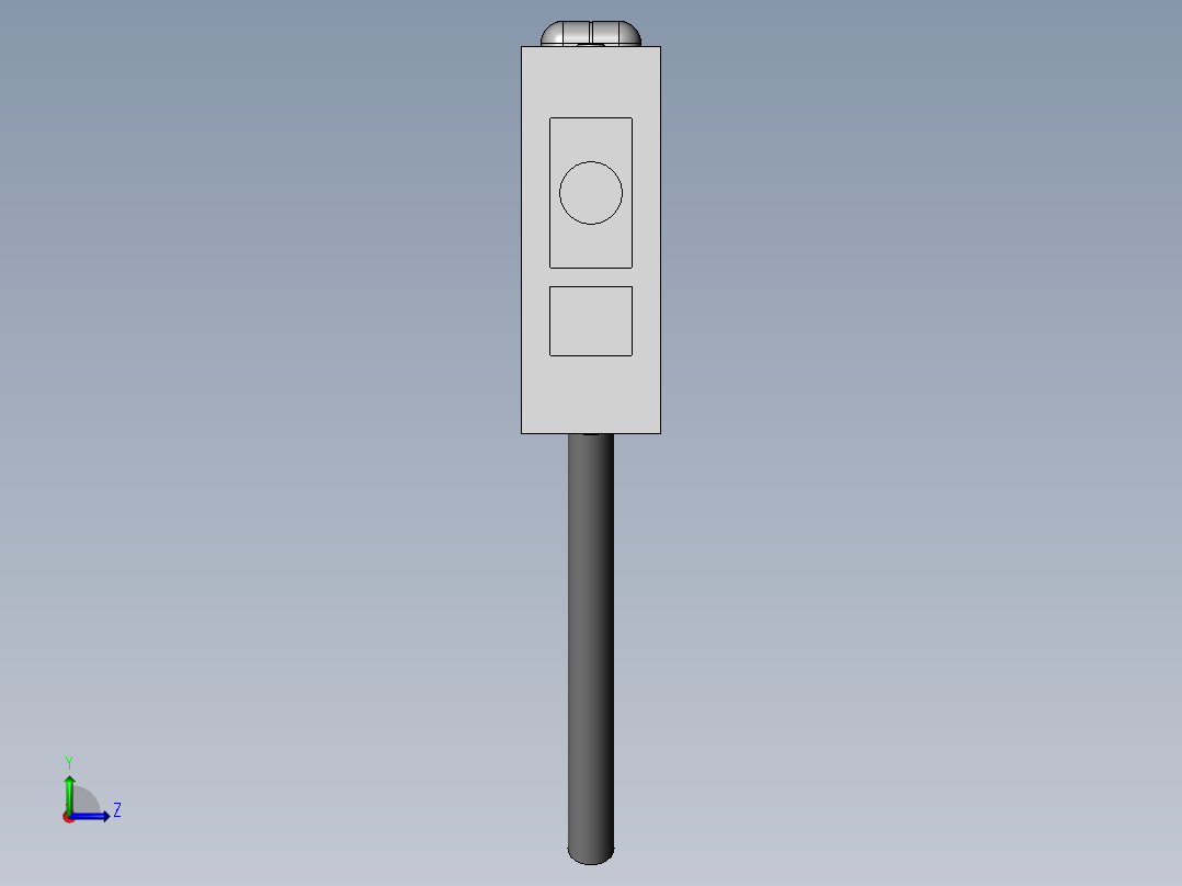 反射型光电开关~CX-441~松下左视图