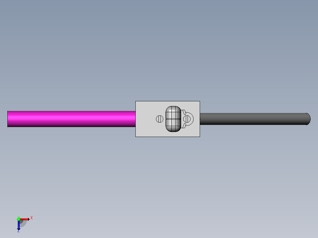 反射型光电开关~CX-441~松下俯视图