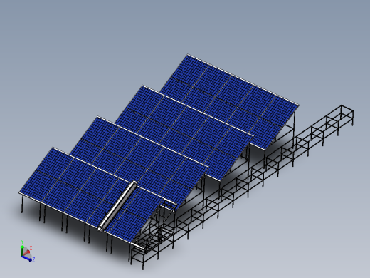 光伏板清洁机器人 1718721