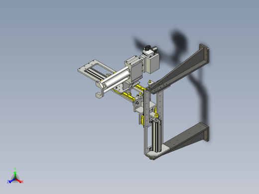 三轴移动视觉检测机构