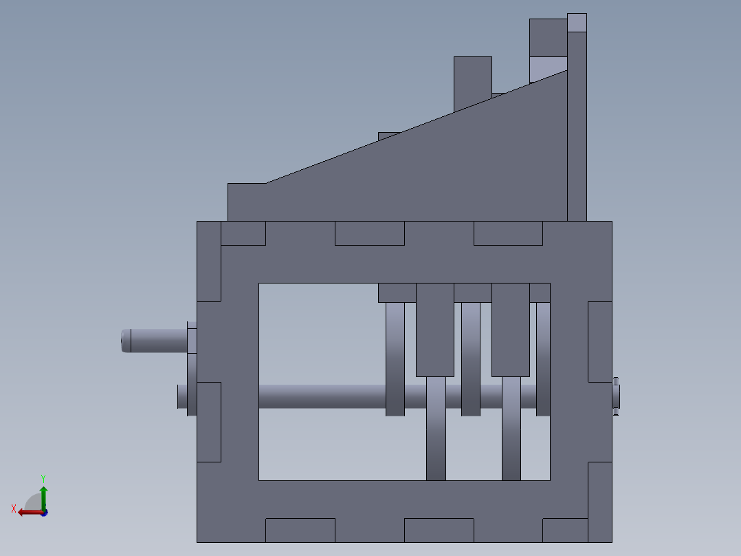 自动机 - dan珠机后视图