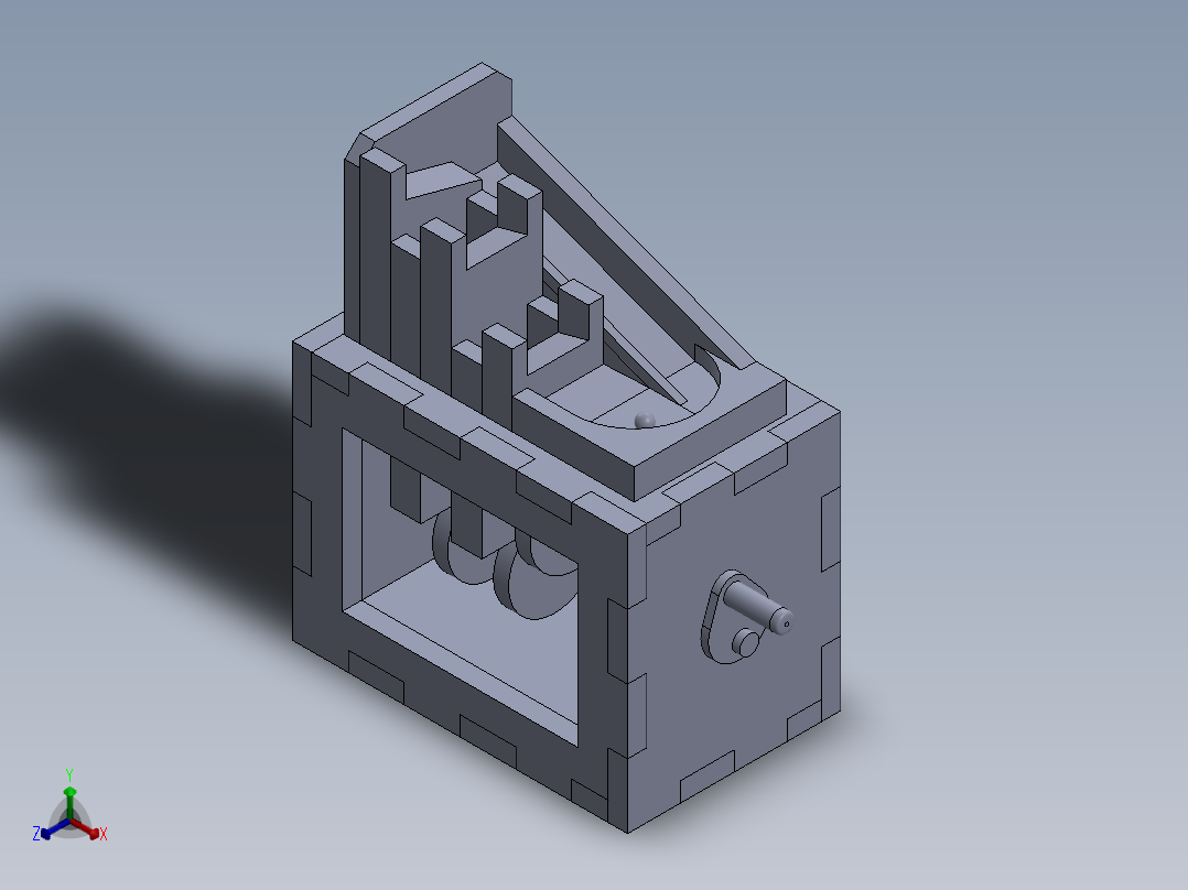 自动机 - dan珠机正等轴测图