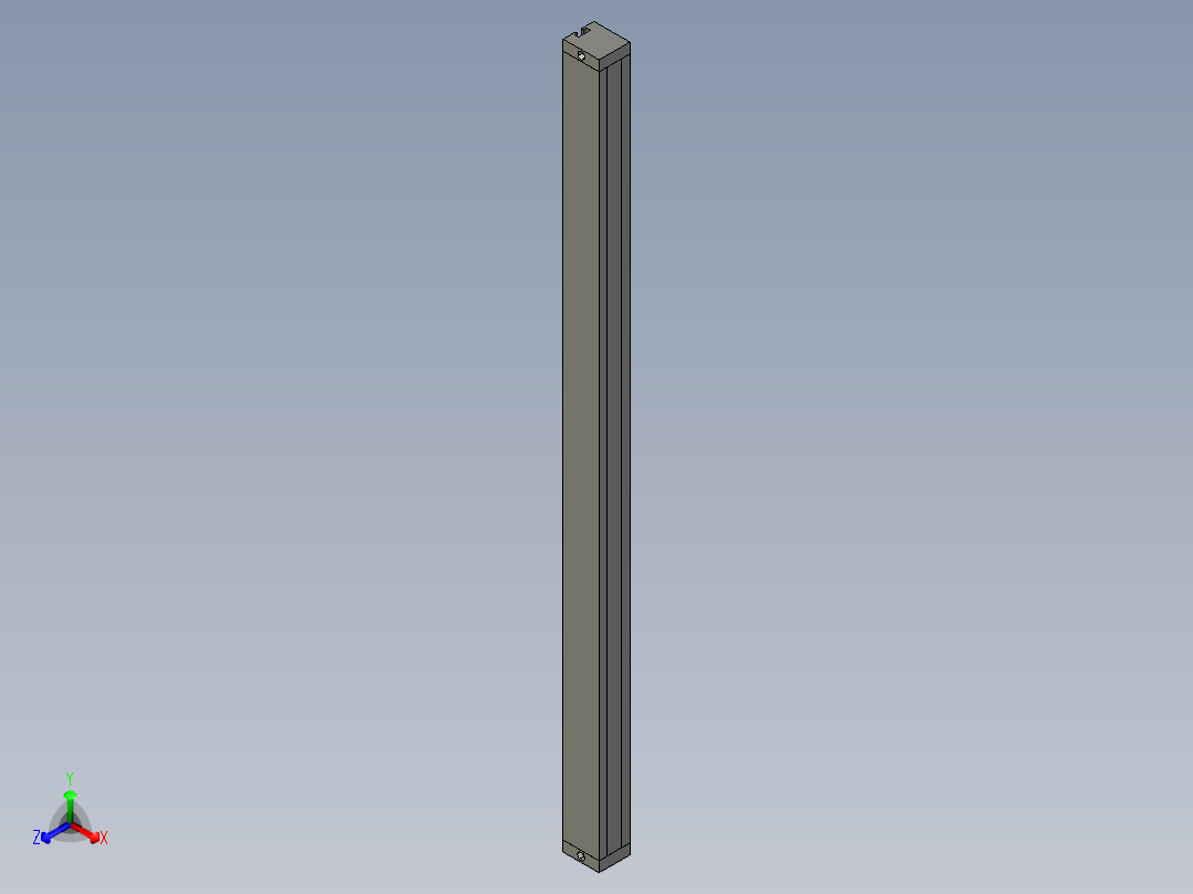安全光栅DECALSL40-16正等轴测图