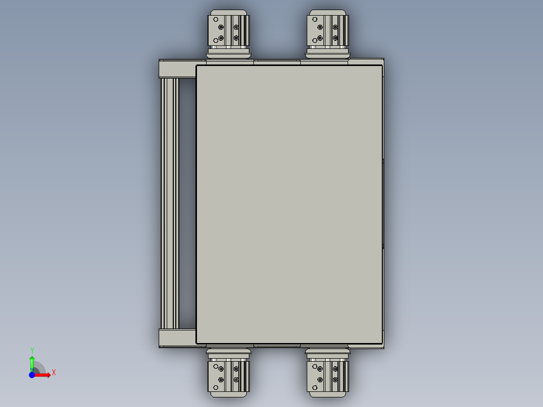 DFTP-06-00-翻盘机构前视图