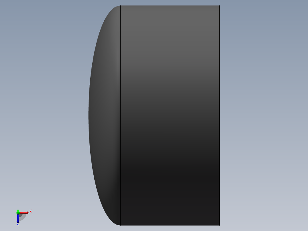 U-PVC CAP DN150俯视图