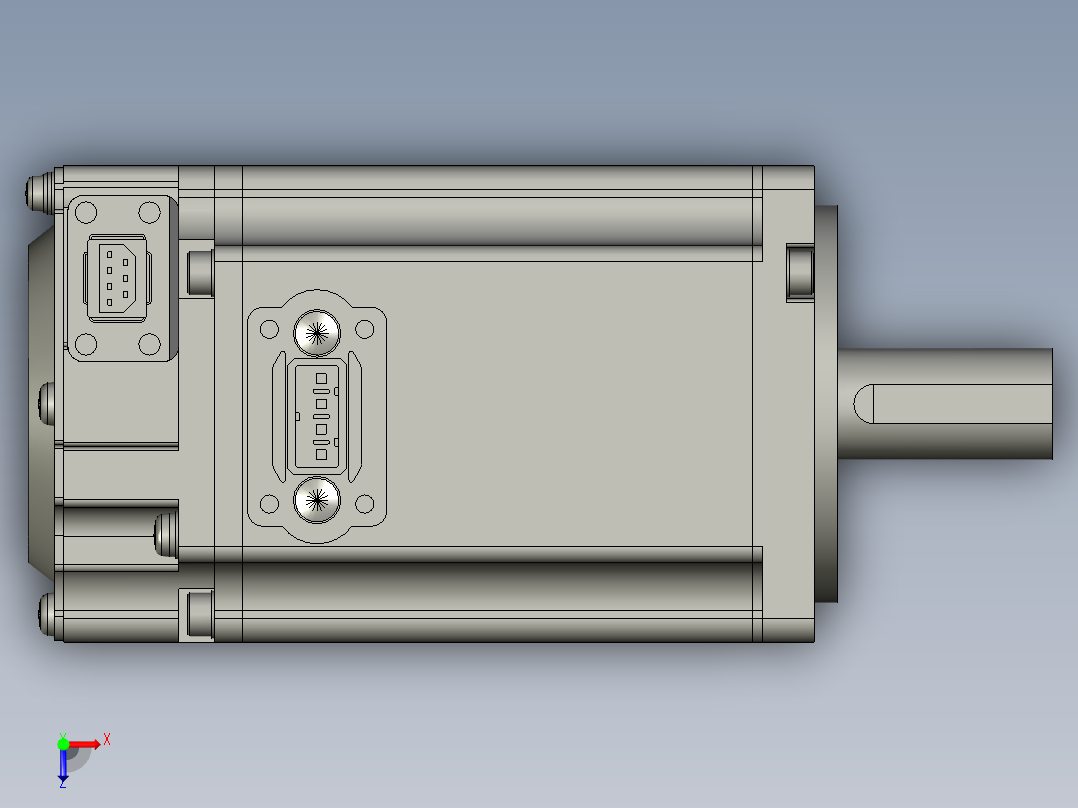 2017-MSME042G1U松下400W俯视图