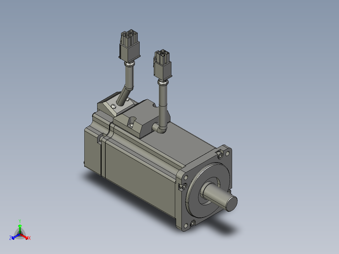 松下伺服400W-MHMF042L1U2M主视图