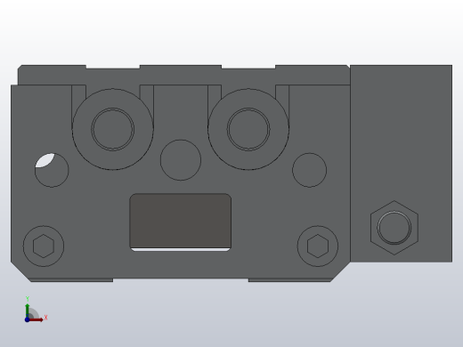 气动滑台HMXS12系列[HMXS12-100AS]前视缩略图