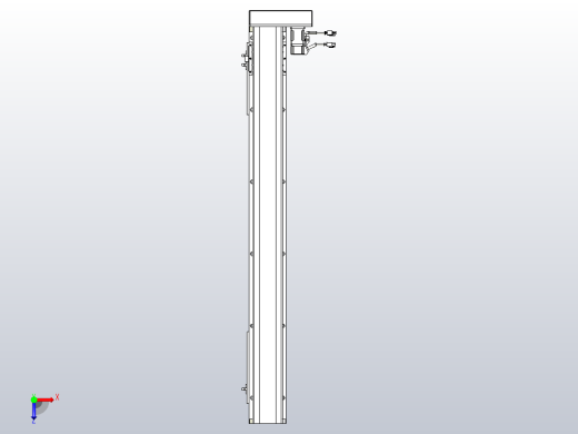 MTH12标准螺杆滑台[MTH12-L#-900-BR-P10-C3]俯视缩略图