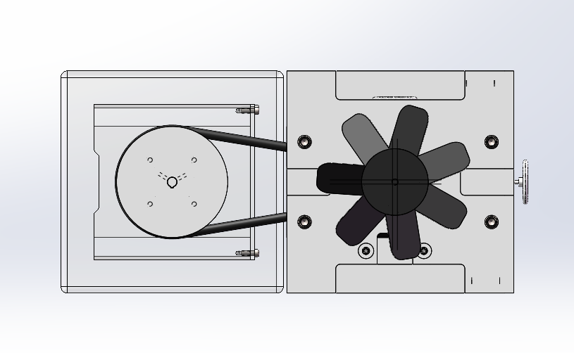 风扇动平衡检测装置