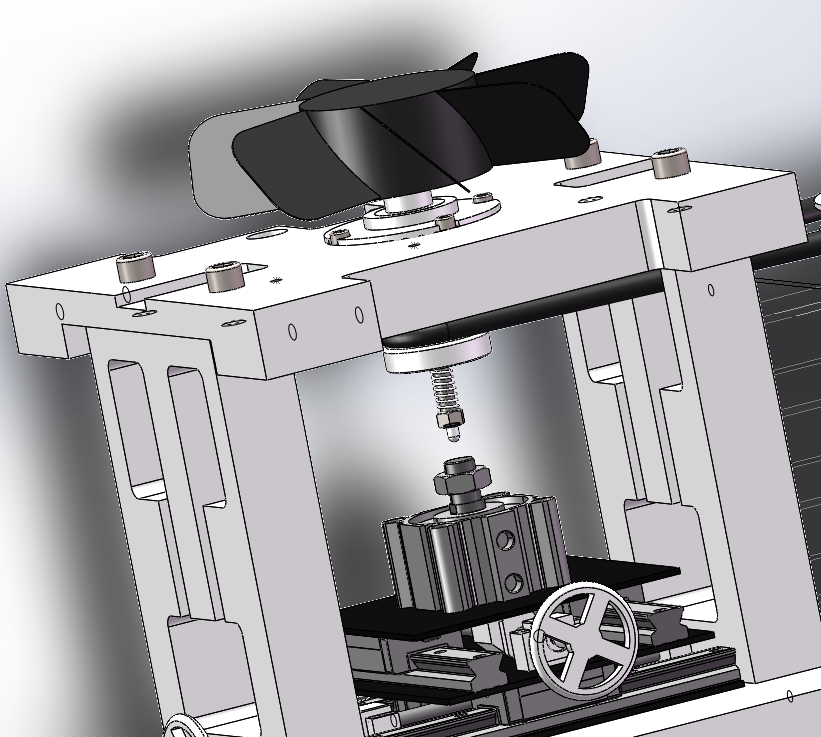 风扇动平衡检测装置