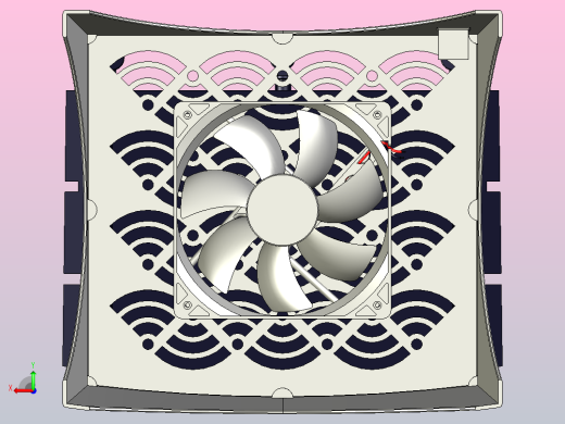 路由器散热风扇120_25后视缩略图