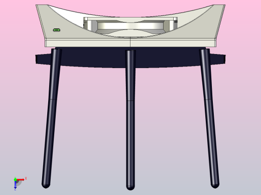 路由器散热风扇120_25俯视缩略图