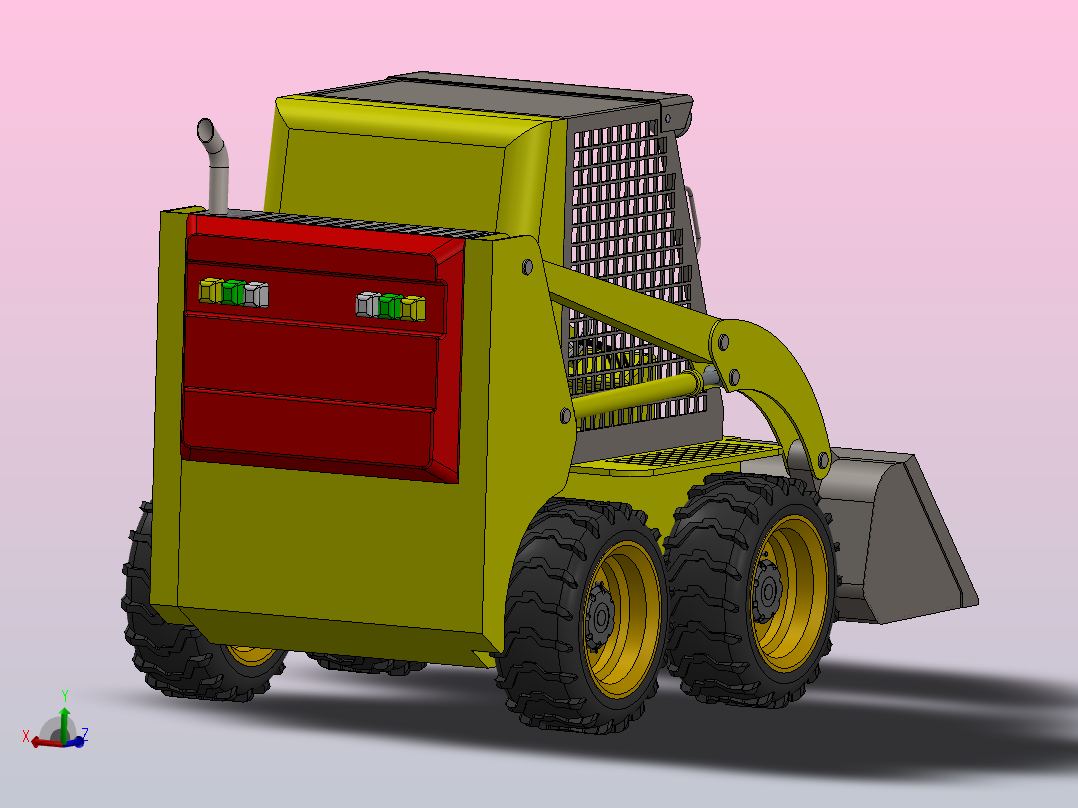 16 铲车 (53)主视图