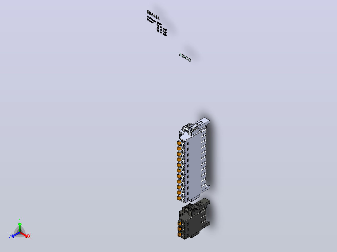 变频器BDA444主视图