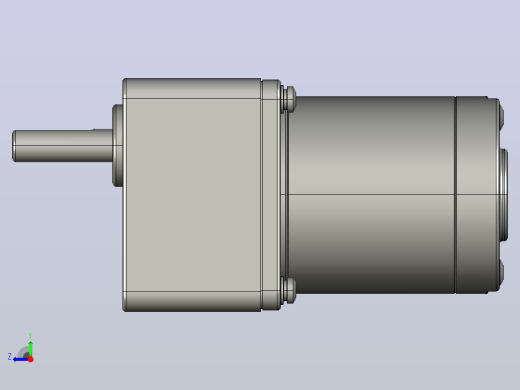 Z3D25W配3GNK型齿轮箱整机-51机壳内置右视缩略图