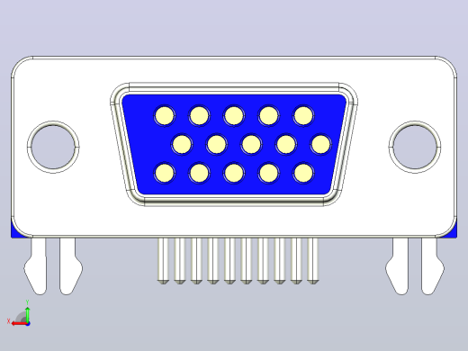 VGA 连接器后视缩略图
