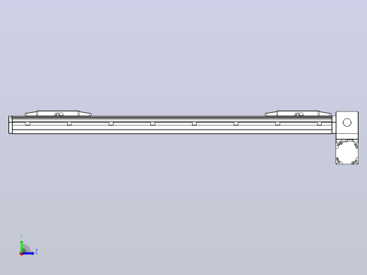 皮带直线轴双滑块型TPA-GCBS-150-P80-L300-RP-M75-N3左视缩略图