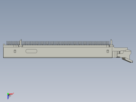 富士康 PCI Express X16 连接器俯视缩略图