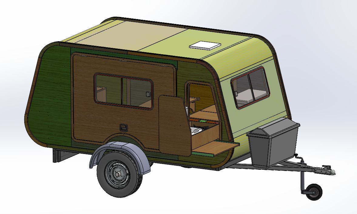 Camper露营拖车
