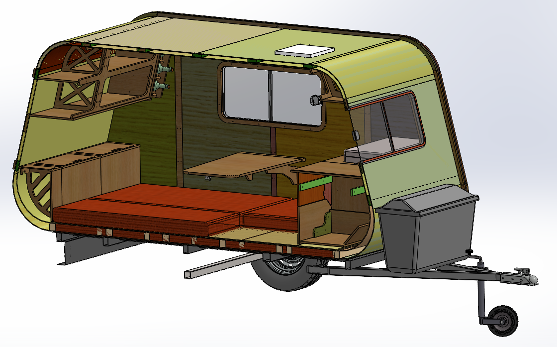 Camper露营拖车