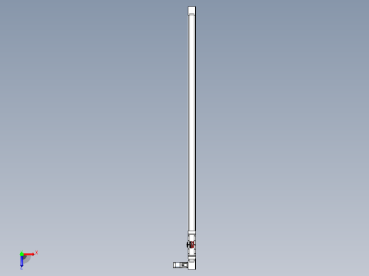伺服电机集成皮带传动直线执行器TPA-OCB-80-140-L2250-DL-J60-N3俯视缩略图