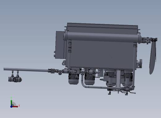 B11-液压站（液压润滑动力装置）前视缩略图