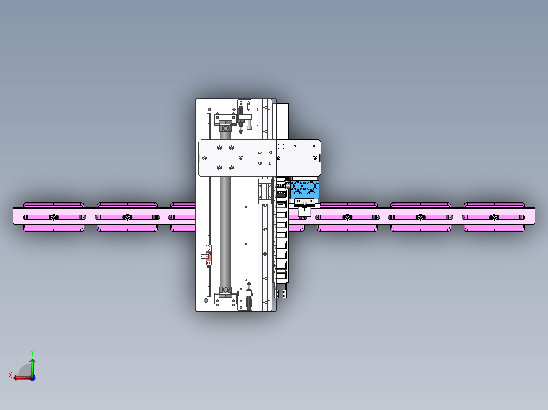下料机构sw16可编辑后视图