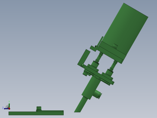 滑动切断机构右视缩略图