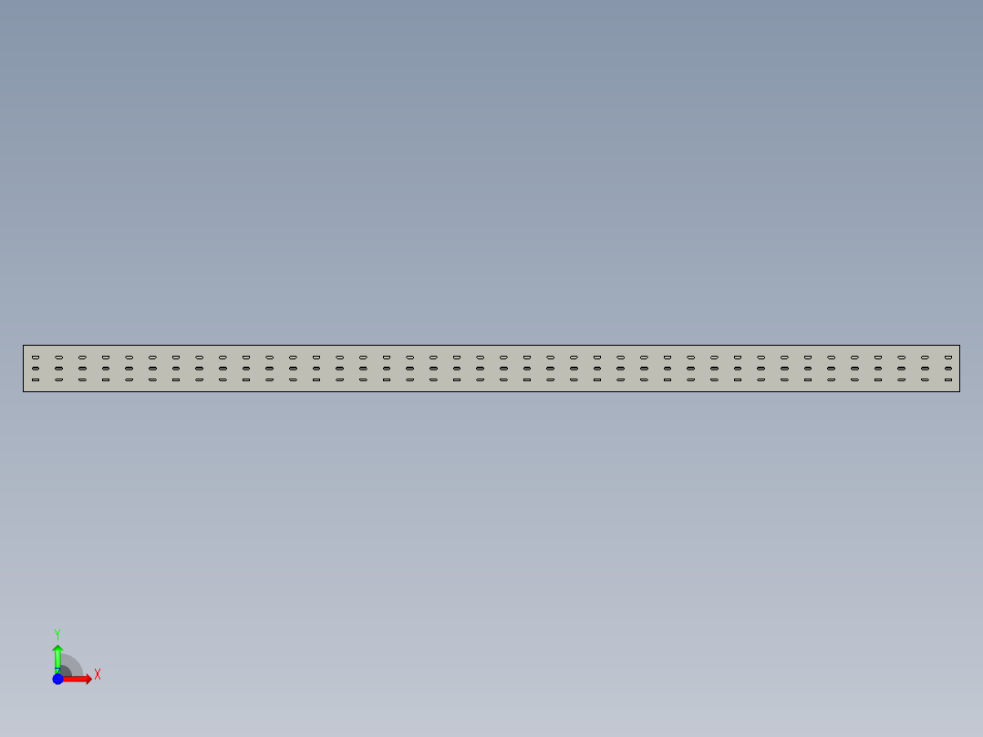 各类尺寸线槽3D模型汇总前视图