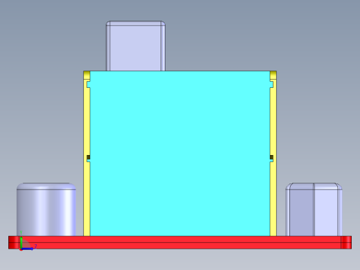 solidworks 木制儿童玩具设计左视缩略图