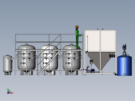 水处理系统15m3 小时前视缩略图
