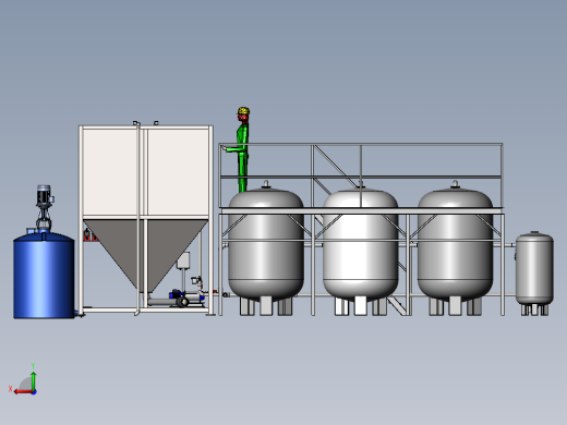 水处理系统15m3 小时后视缩略图